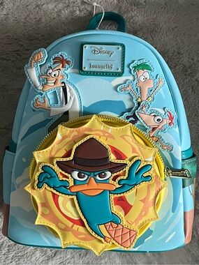 Loungefly Perry the Platypus light up Backpack